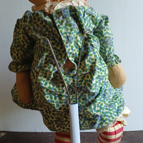 Vintage Raggedy Ann Doll, Vintage Raggedy Ann, Americana, Folk Rag Doll - Picture 8 of 10